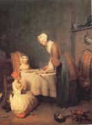 Jean Baptiste Simeon Chardin Saying Grace Spain oil painting artist